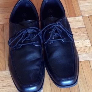 Dress shoes for kids boys black size 5 1/2
